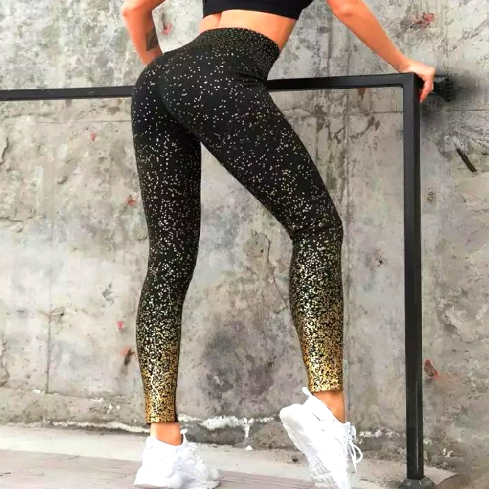 NEW Printed Yoga Pants Leggings Tights Fitness Gym